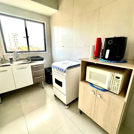 Apartamento Aconchegante 8 Min A Pe Ate A Praia Praia Grande  Exterior foto